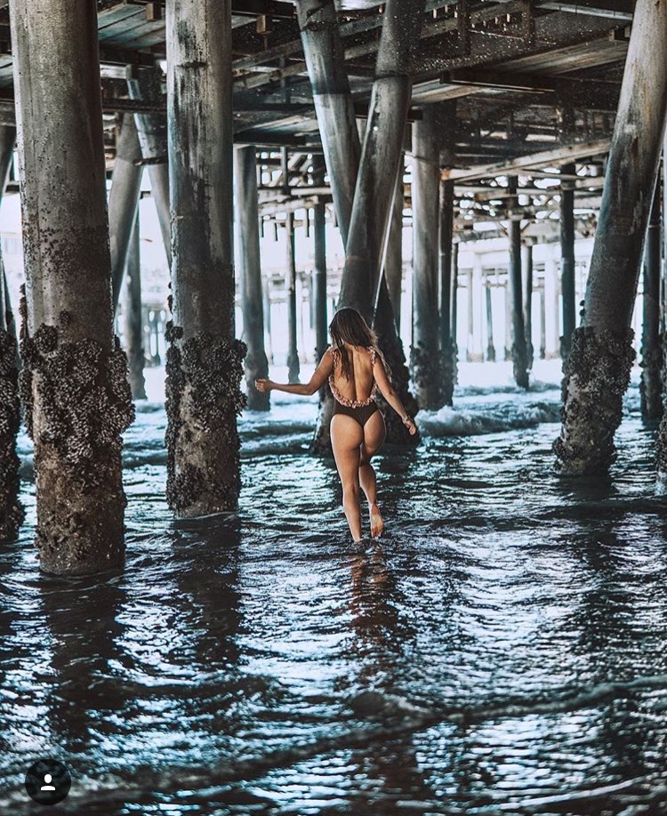 Under Santa Monica Pier - Best LA Instagram Locations